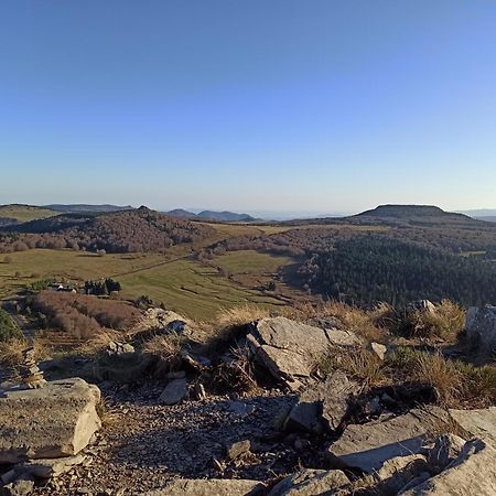 Gite Le Rocher Du Chateau De Retourtour Lamastre Exteriör bild