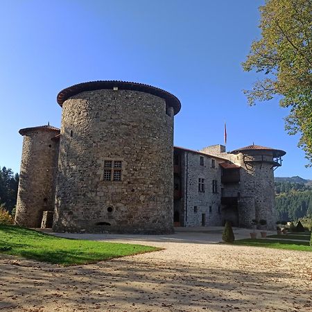 Gite Le Rocher Du Chateau De Retourtour Lamastre Exteriör bild