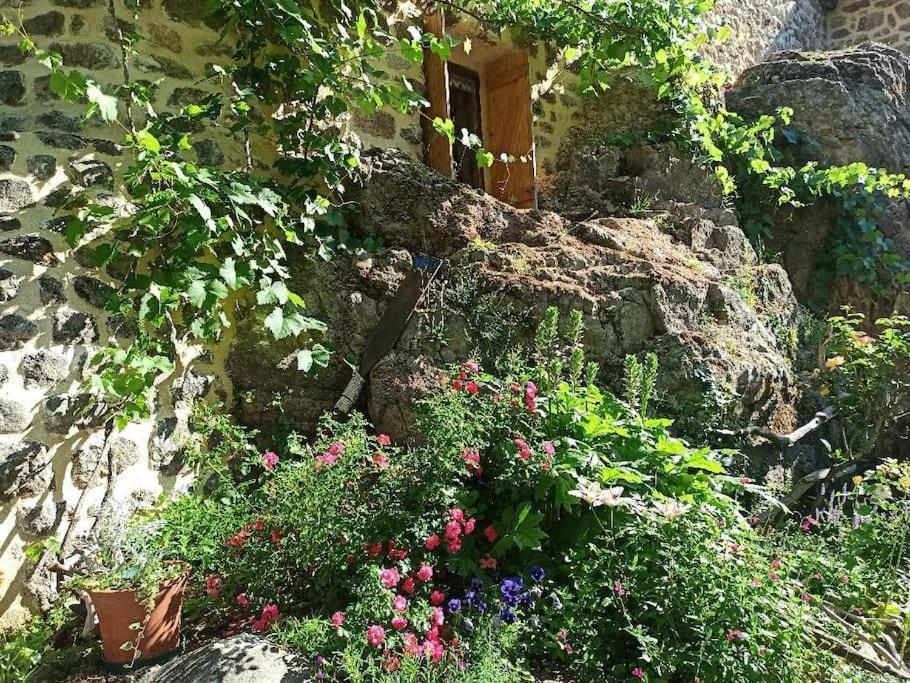 Gite Le Rocher Du Chateau De Retourtour Lamastre Exteriör bild