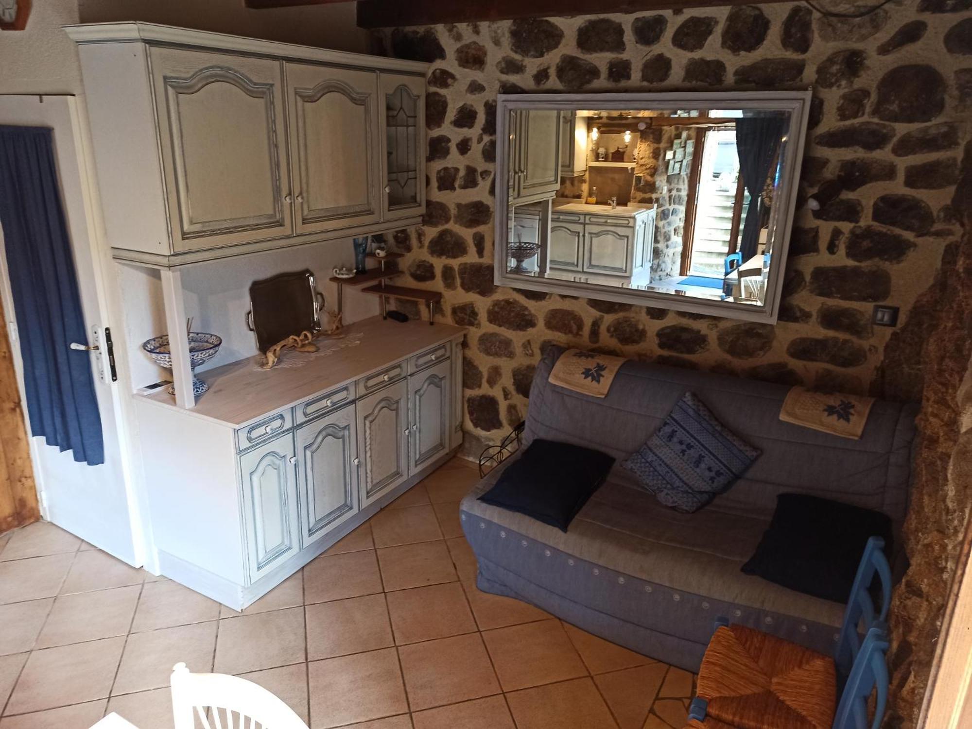 Gite Le Rocher Du Chateau De Retourtour Lamastre Exteriör bild